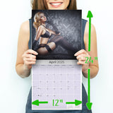 Lingerie Wall Calendar 2025