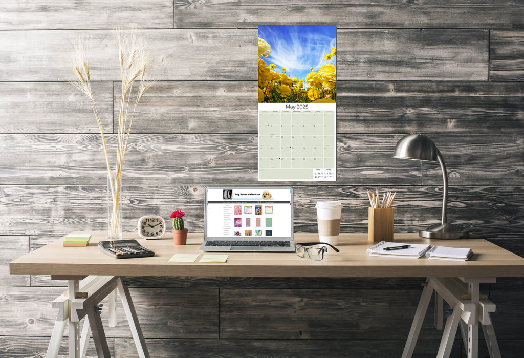 Seasons Wall Calendar 2025