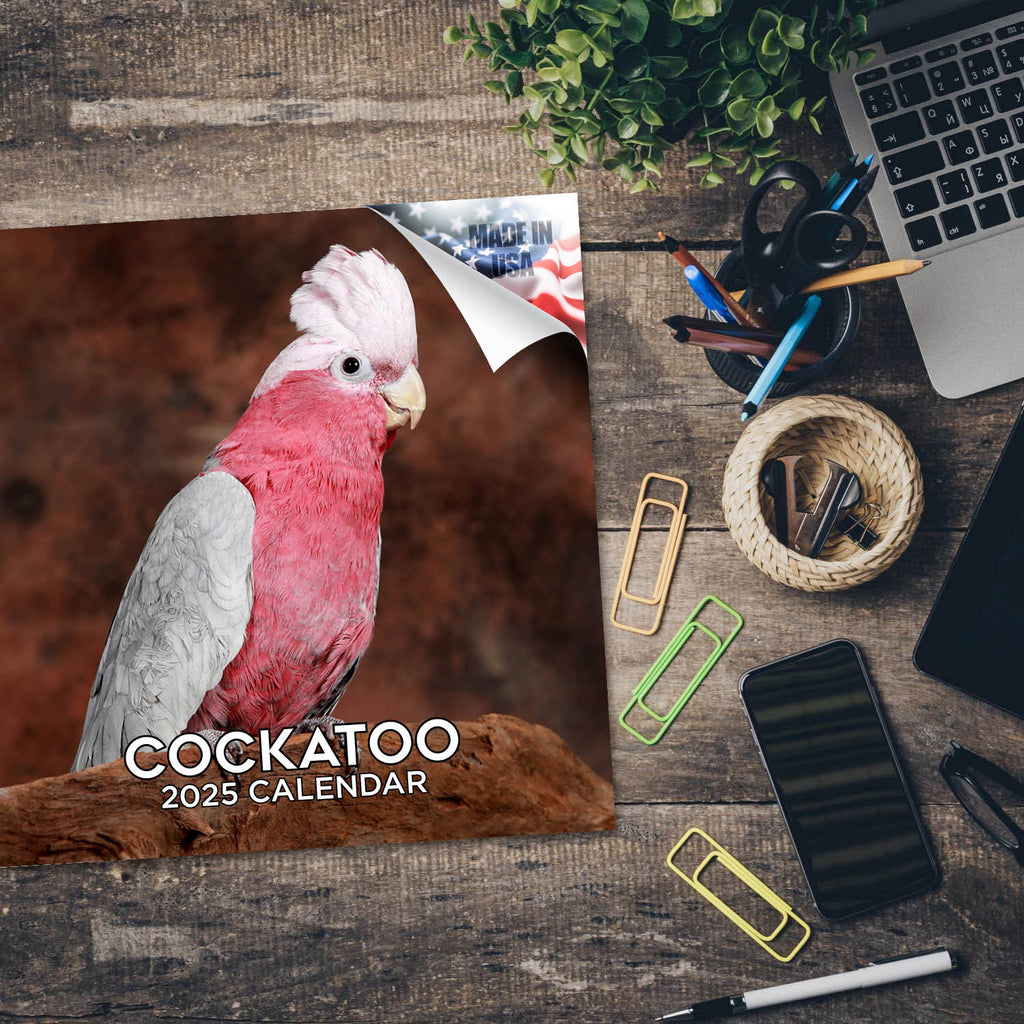 Cockatoos Wall Calendar 2025