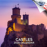 Castles Wall Calendar 2025