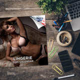 Lingerie Wall Calendar 2025