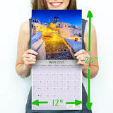 Greek Islands Wall Calendar 2025