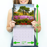 Cottage Gardens Wall Calendar 2025