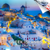 Greek Islands Wall Calendar 2025