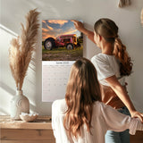 Tractors Wall Calendar 2025