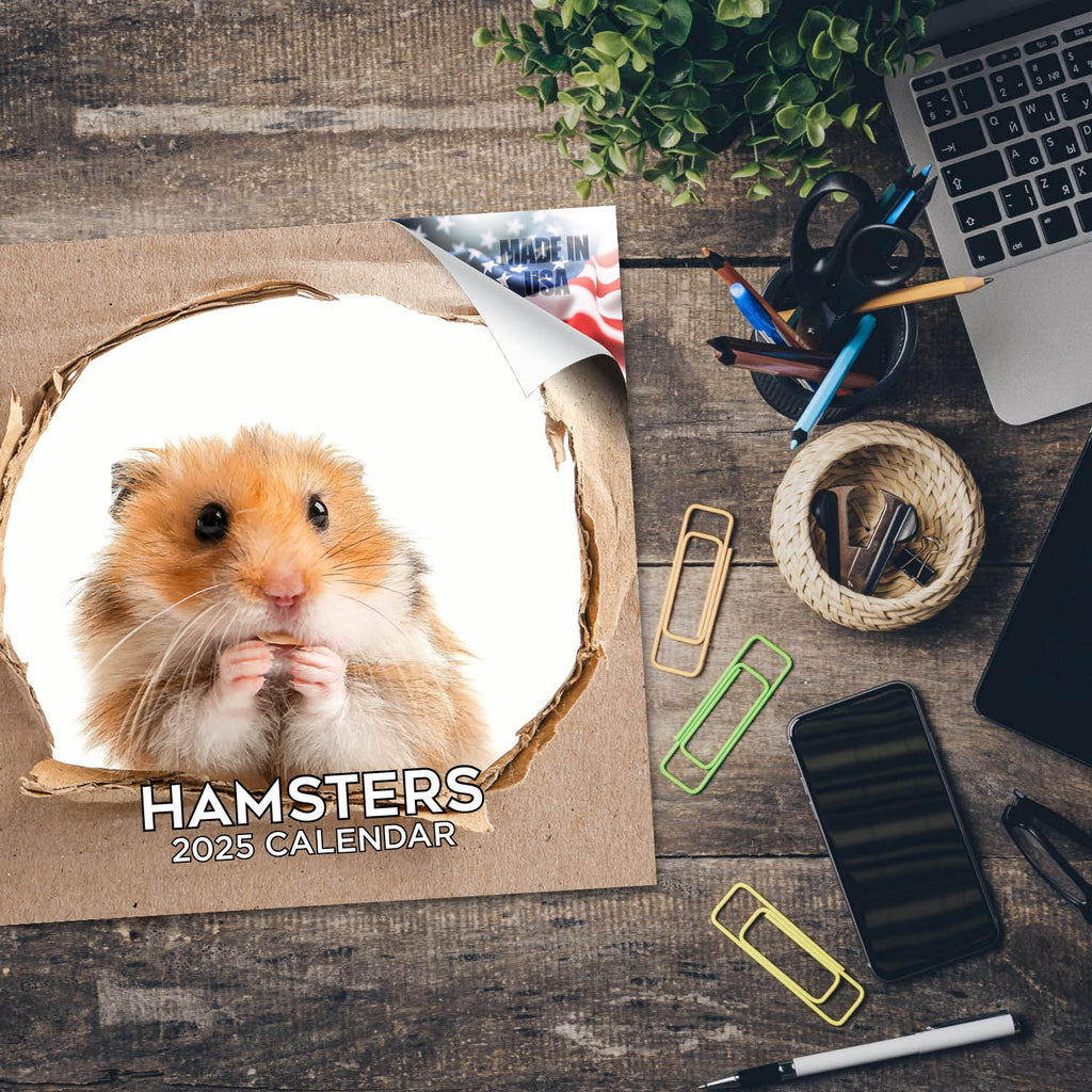 Hamsters Calendar 2025