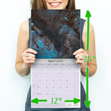 Hubble Exploration Wall Calendar 2025