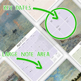 Claude Monet Wall Calendar 2025
