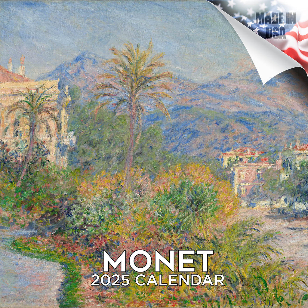 Claude Monet Wall Calendar 2025