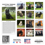 Scottish Terrier Wall Calendar 2025