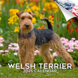 Welsh Terrier Wall Calendar 2025