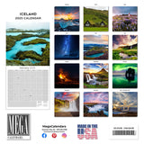 Iceland Wall Calendar 2025