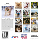 Cats Wall Calendar 2025