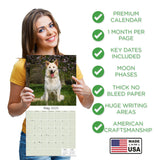 White Shepherd Wall Calendar 2025