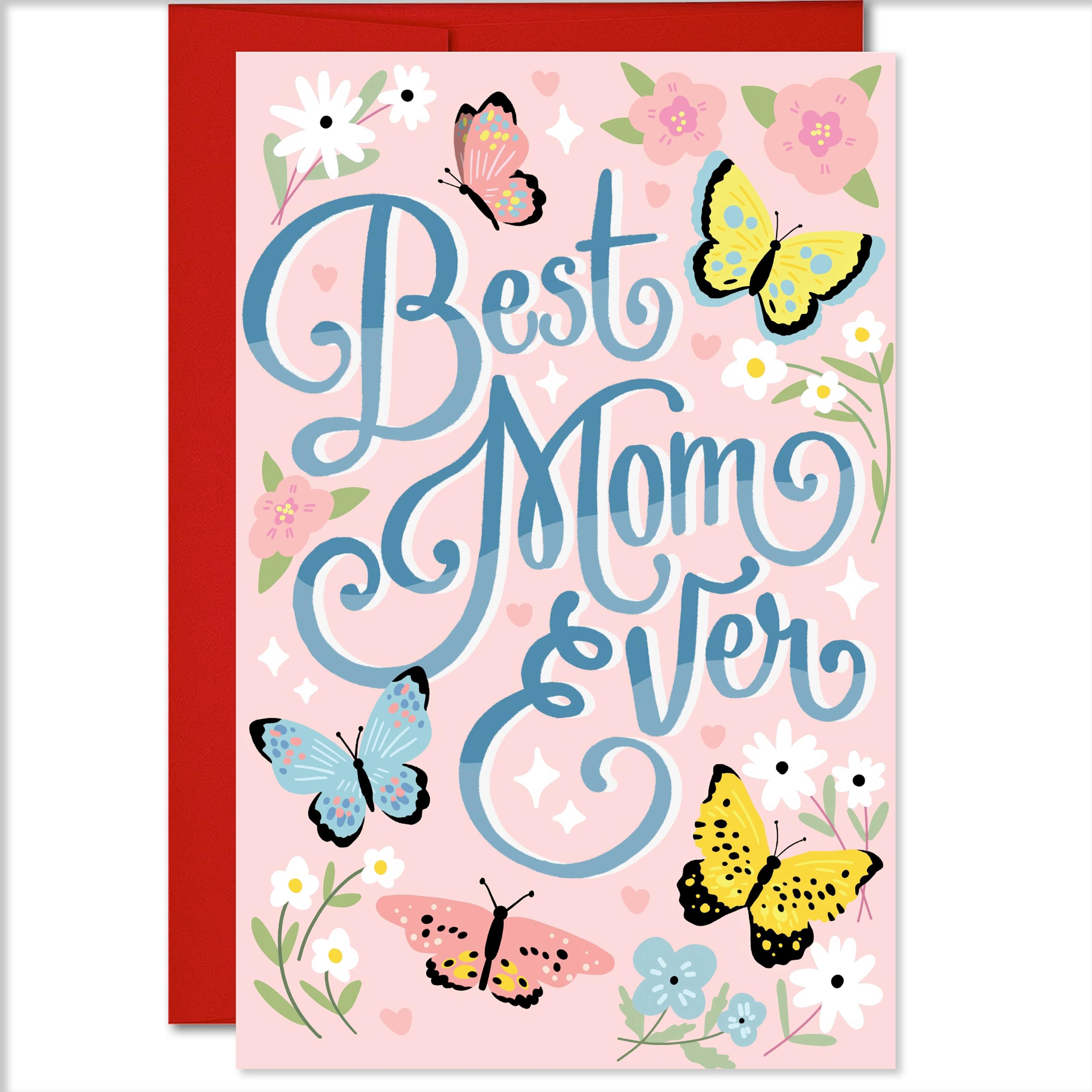 Best Mom Ever Greeting Card – MegaCalendars.com